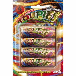 4 Toupies à Changements De Couleur