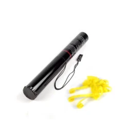 Canon à Confettis électrique 40 Cm Jaune Streamer