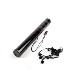 Canon à Confettis électrique 40 Cm Noir Streamer