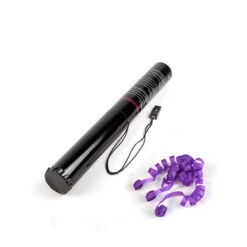 Canon à Confettis électrique 40 Cm Violet Streamer