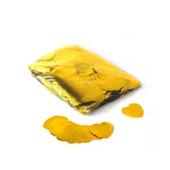 Confettis Coeur Doré - Sac 1 KG