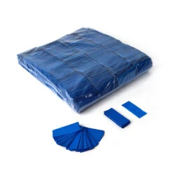 Confettis Rectangulaires En Papier Bleu Foncé - Sac 1 KG