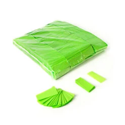 Confettis Rectangulaires En Papier Vert Clair - Sac 1 KG