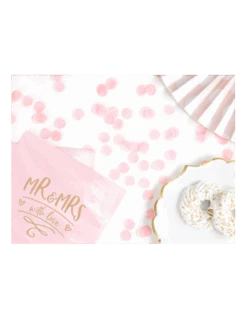 Confettis Ronds Rose Clair 10 Confettis Ronds Rose Clair -Fournitures De Fête confettis ronds rose clair 2