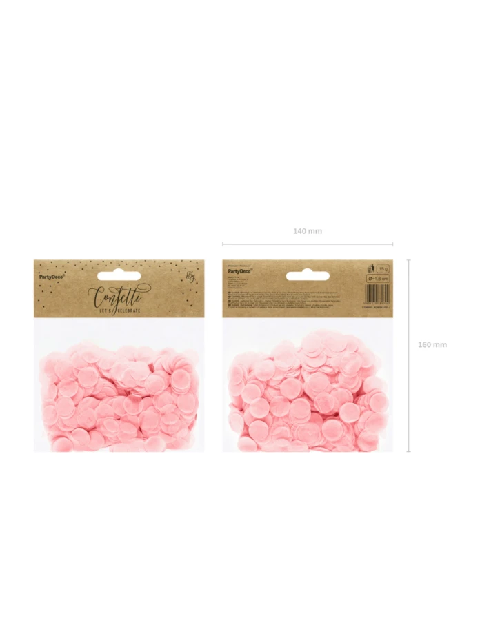 Confettis Ronds Rose Clair 7 Confettis Ronds Rose Clair – Image 7