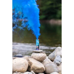 Fumigene A Goupille Bleu 1 Minute 5 Fumigene A Goupille Bleu 1 Minute -Fournitures De Fête fumigene a goupille bleu 1 minute 1